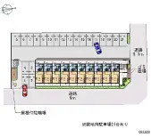 ★手数料０円★前橋市六供町　月極駐車場（LP）